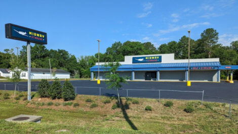 Street view of Midway Storage in Camden.