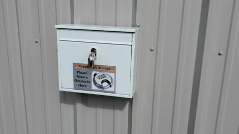 Lock return box.