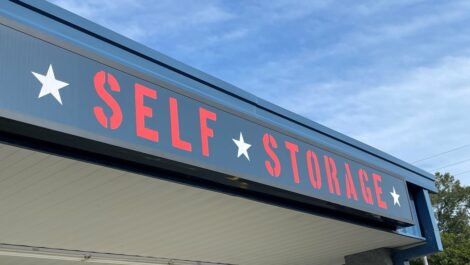 Midway Self Storage Building.