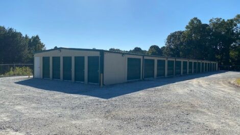 Storage units at Franklin's Best Storage in Franklin, GA.