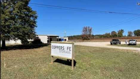 Street view of Copper Self Storage in Ripley.