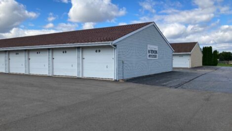Storage units at Eastside Storage in Janesville, WI.