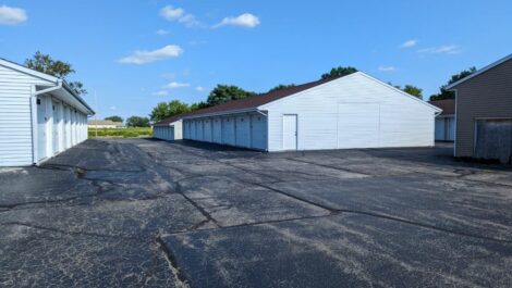 Storage units at Eastside Storage in Janesville, WI.