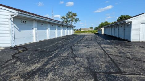 Storage units at Eastside Storage in Janesville, WI.
