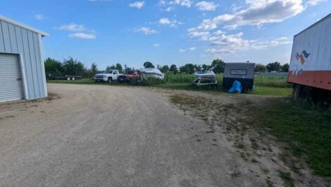 Vehicle parking at South Oakhill Storage.