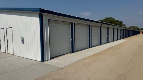 Outdoor storage at South Oakhill Storage facility.