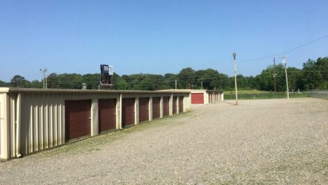 Drive-up storage units at Copper Safe Storage in Star City.