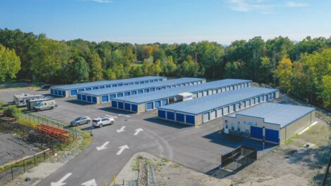 Storage units at Copper Safe Storage in Newburgh, NY.