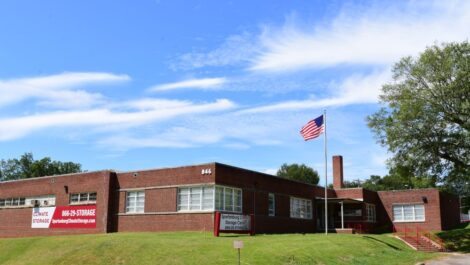 Exterior of Spartanburg Climate Storage.