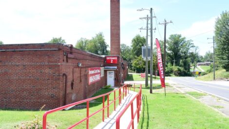 Exterior of Spartanburg Climate Storage.