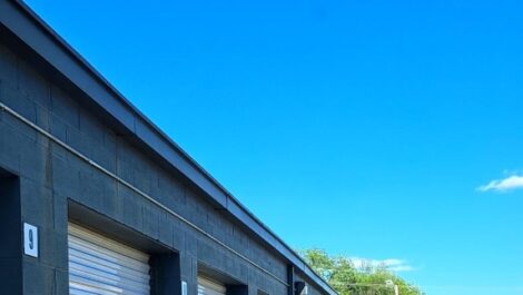 Drive-up units at Copper Safe Storage in Jonesboro.