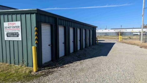 Outdoor units at Copper Safe Storage in Jonesboro.