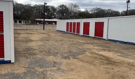 Outdoor storage units Selma Annex.