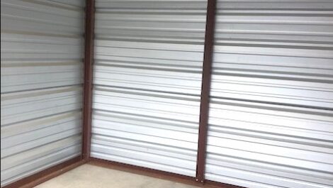 Interior of storage unit in Selma, AL.