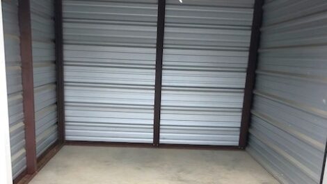Interior of storage unit in Selma, AL.