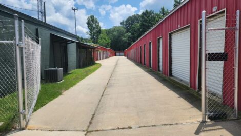Interior of storage facility in Columbia, MS.