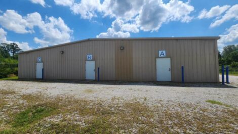 Exterior of storage facility in Columbia, MS.