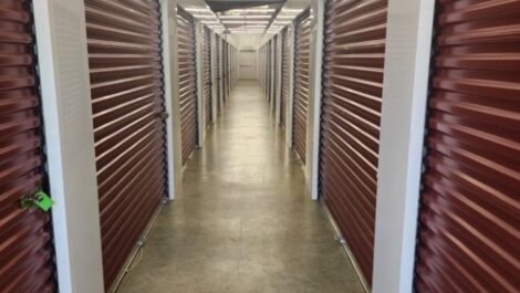 Interior of storage facility in Columbia, MS.