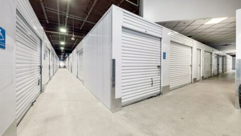Indoor units at Blue Rock Storage in Newton.