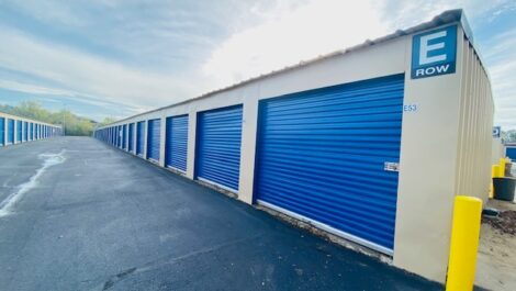 Storage row E outdoor storage.