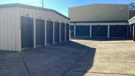 Storage units at Storage Center Rose City in Thomasville, Georgia.
