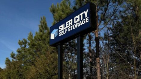 Siler City Storage sign.