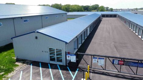 Exterior of Region Self Storage facility.