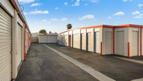 Medium and large storage units.