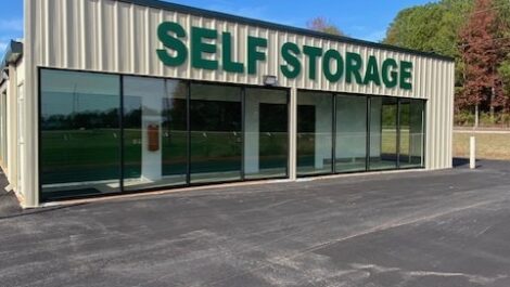 Self Storage building.
