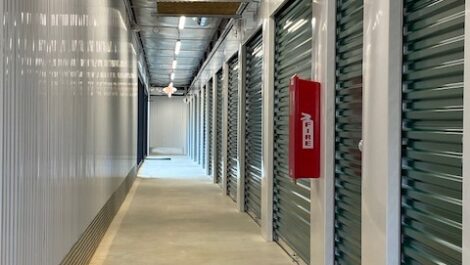 View of indoor storage units at Hwy 27 Stor-All Self Storage.