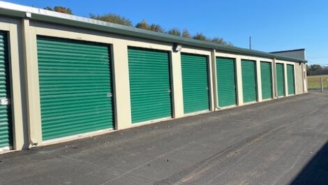 View of outdoor storage units at Hwy 27 Stor-All Self Storage.