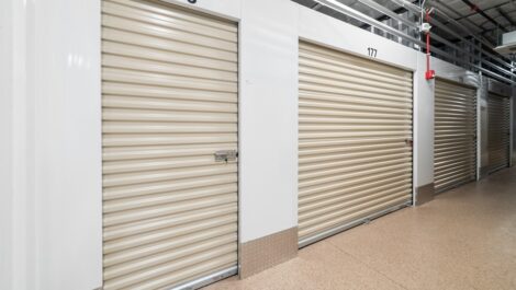 Indoor storage units 176 and 177.