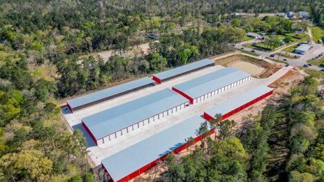 Master Storage Facility Aerial view.