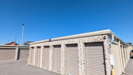 Personal outdoor storage units.