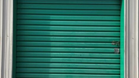 Close up of exterior storage unit at Squadron Storage facility.