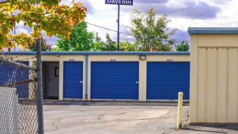 Exterior of True Friends Moving and Storage Facility.