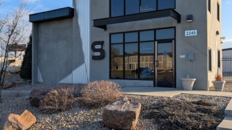 The exterior of Intermountain Commercial Storage facility.