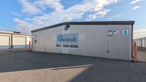 The exterior of Intermountain Commercial Storage facility.