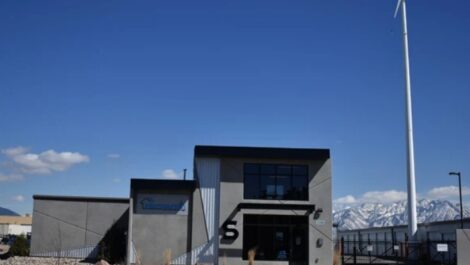 The exterior of Intermountain Commercial Storage facility.