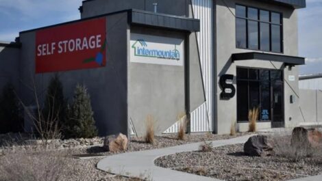 The exterior of Intermountain Commercial Storage facility.