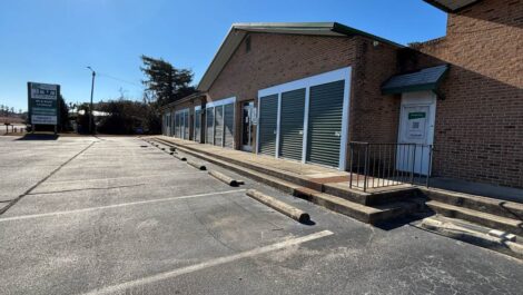 Exterior of Street Smart Storage Vass Facility.